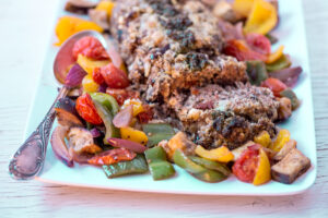 Välimeren lihamureke ja värikäs kasvislisäke