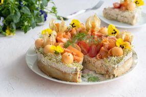 Hyydytetty savulohivoileipäkakku