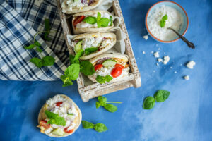 Pitaleivät kreikkalaisittain