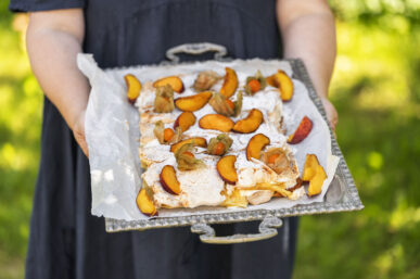 Hedelmäinen brita-torttu