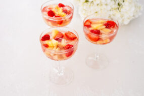 Hyydytetty hedelmäjälkiruoka