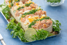 hyydytetty savulohivoileipäkakku