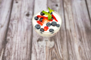 sitruunainen jogurttijälkiruoka