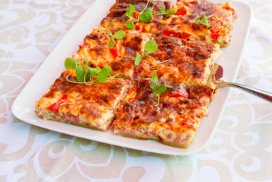 Talkooväen kinkkupiirakka