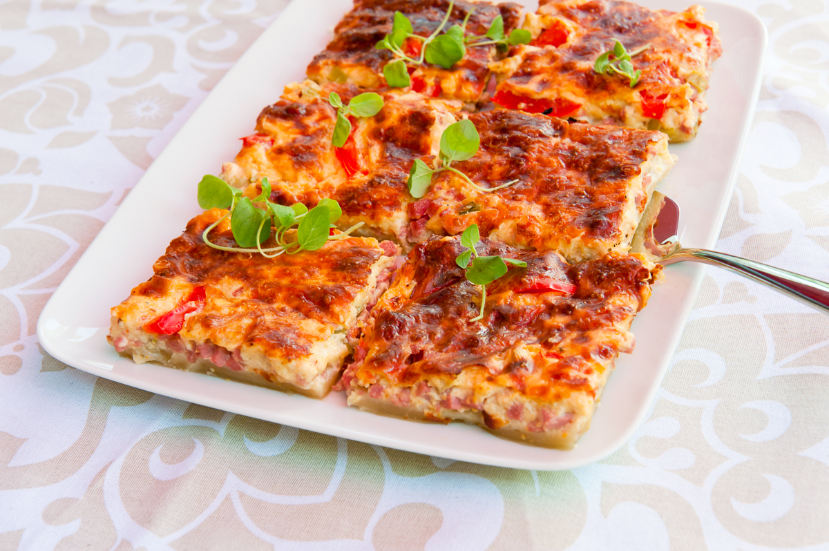 Talkooväen kinkkupiirakka