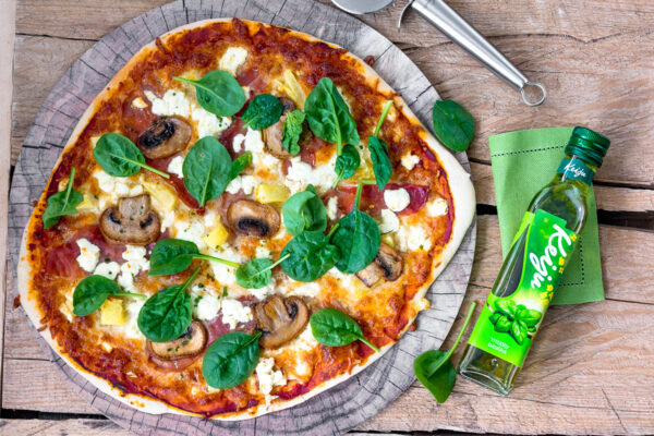 Parmankinkku-fetapizza