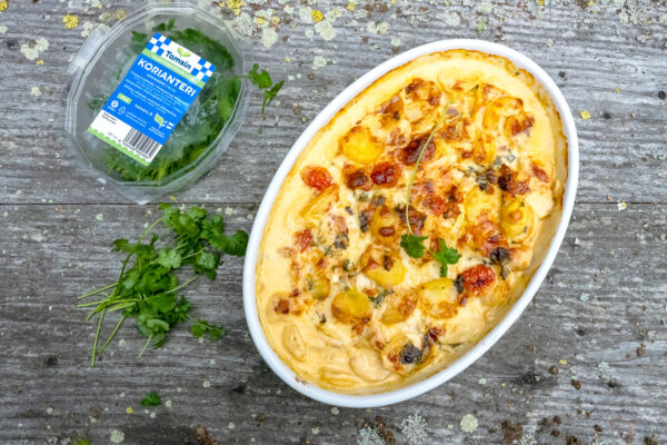 Kermainen broilerivuoka