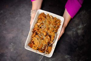 Päärynä-kaurapaistos