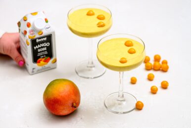 Hedelmä-kaurasmoothie