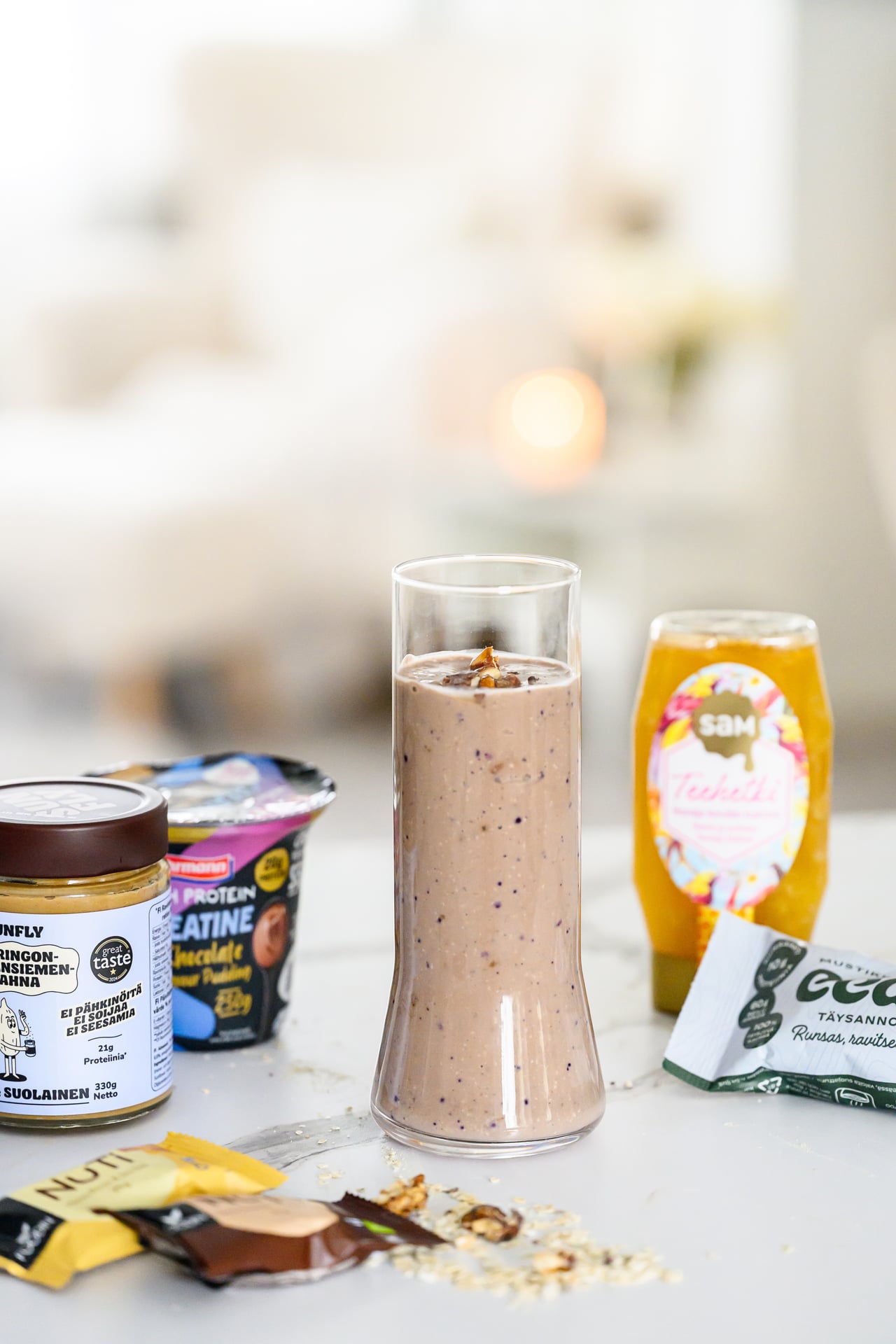 Kaurainen suklaasmoothie