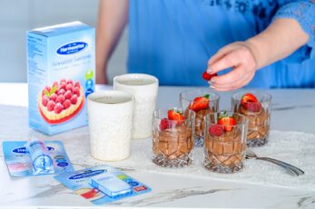 täyteläinen suklaamousse